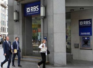 Royal Bank of Scotland va concedia cel putin 30000 de angajati