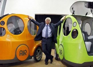 Acesta este AIRPod: masina de 10.000 de dolari care merge pe aer! VIDEO
