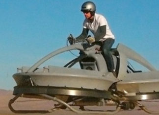 Ti-ai dorit vreodata sa zbori? Prototipul complet functional de bicicleta hover personala! FOTO+VIDEO